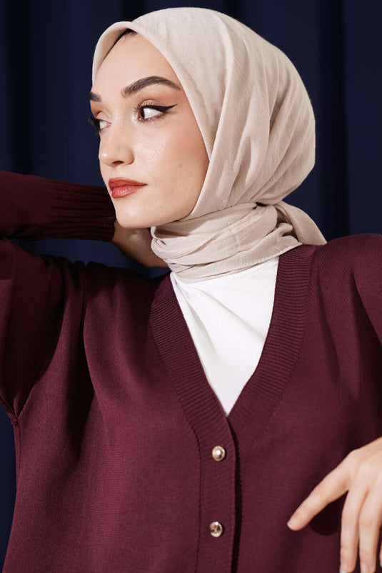 Basic Bamboo Scarf Beige