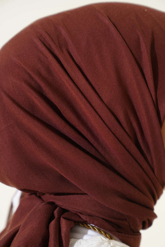 Basic Scarf Dark Brown