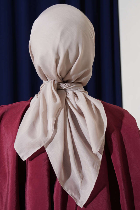 Écharpe basique beige -67