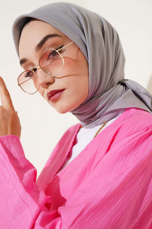 Basic Scarf Grey -06