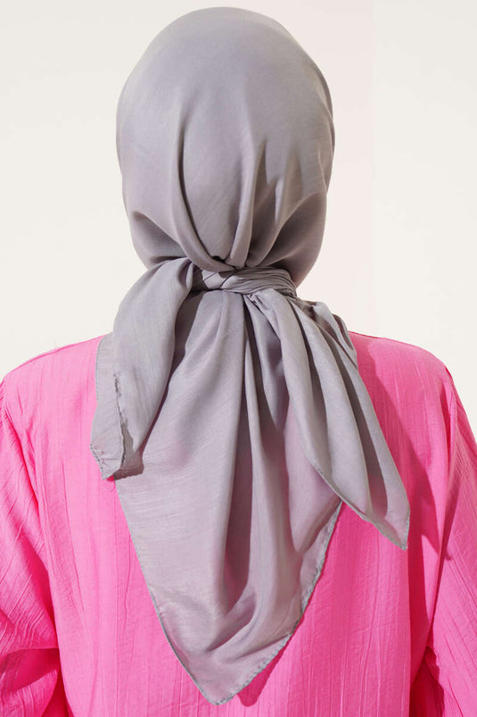 Basic Scarf Grey -06