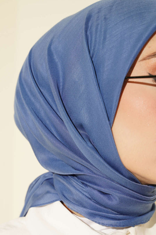 Basic Eşarp Mavi -84