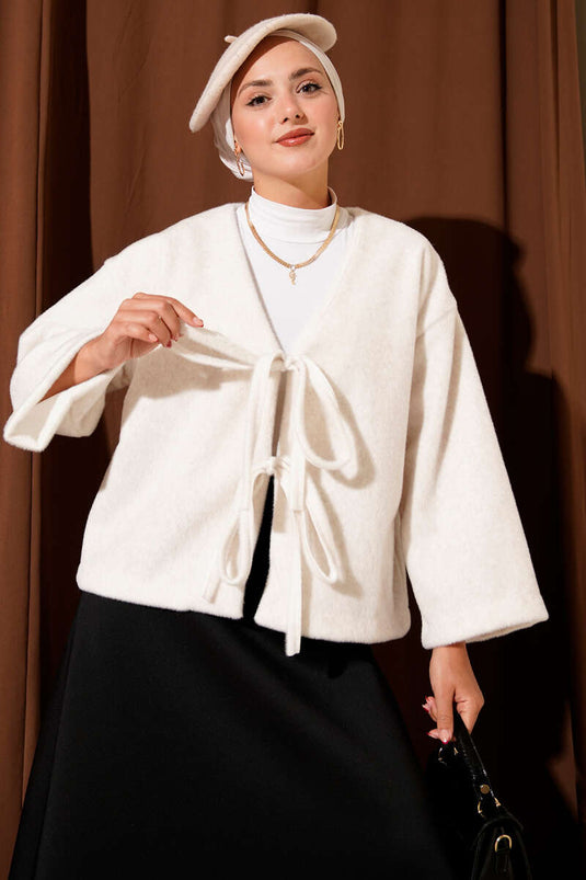 سترة لحية مفصلة بحبل أساسي من الحجر