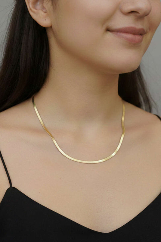 سلسلة إيطالية أساسية ذهبية