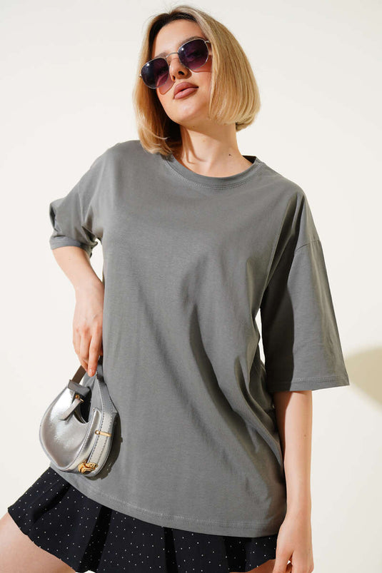 Basic Oversize T-Shirt Oil