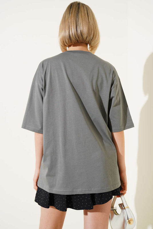 Basic Oversize T-Shirt Oil