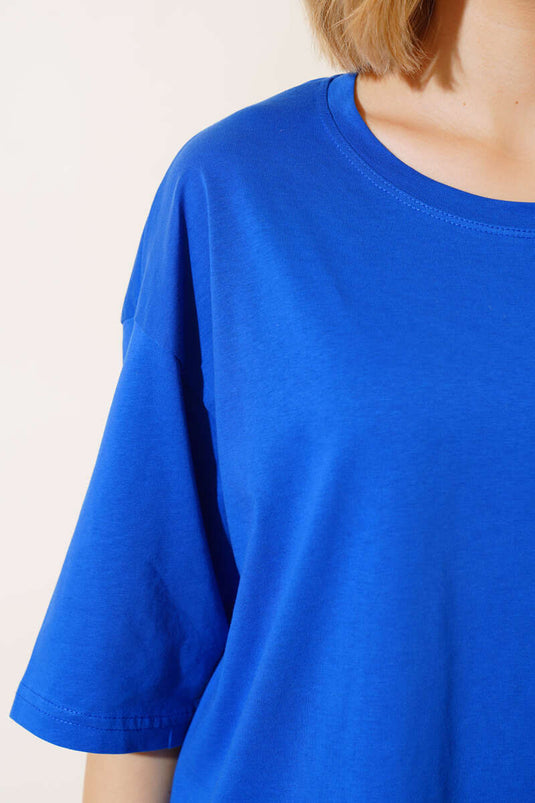 Basıc Oversize T-Shirt Saks