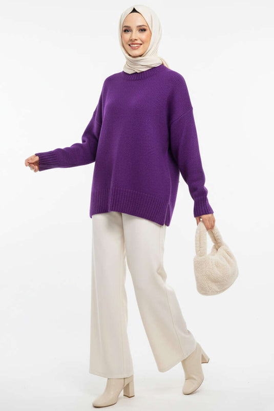 Tunica Triko Oversize Base Viola