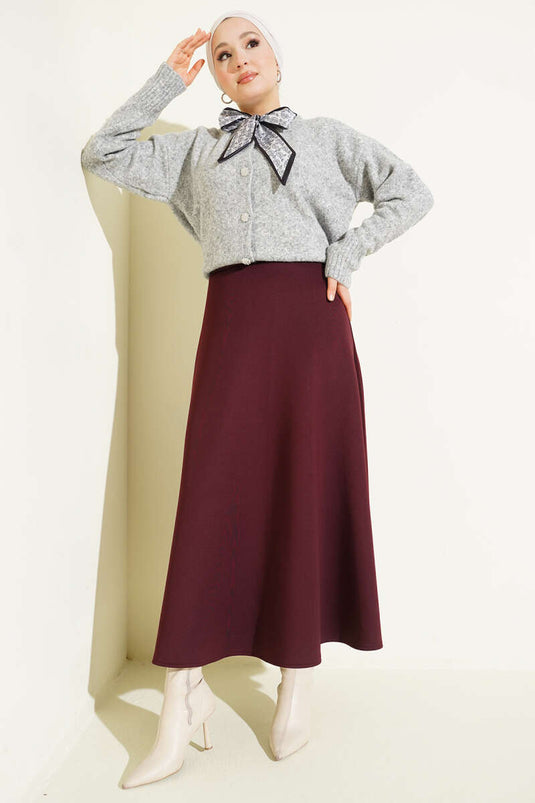 Basic Scuba Diving Skirt, Plum