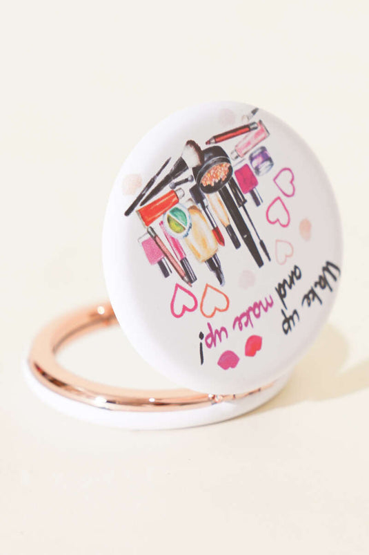 Bedrukt rond zakspiegelassortiment 1