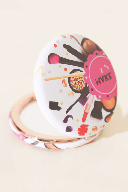 Bedrukt rond zakspiegelassortiment 2