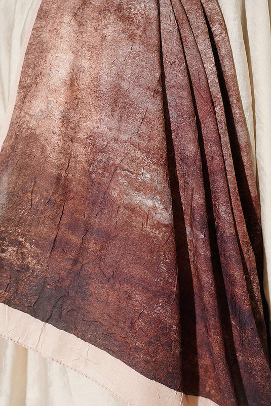 Batik Degrade Bambu Kraş Şal Bej