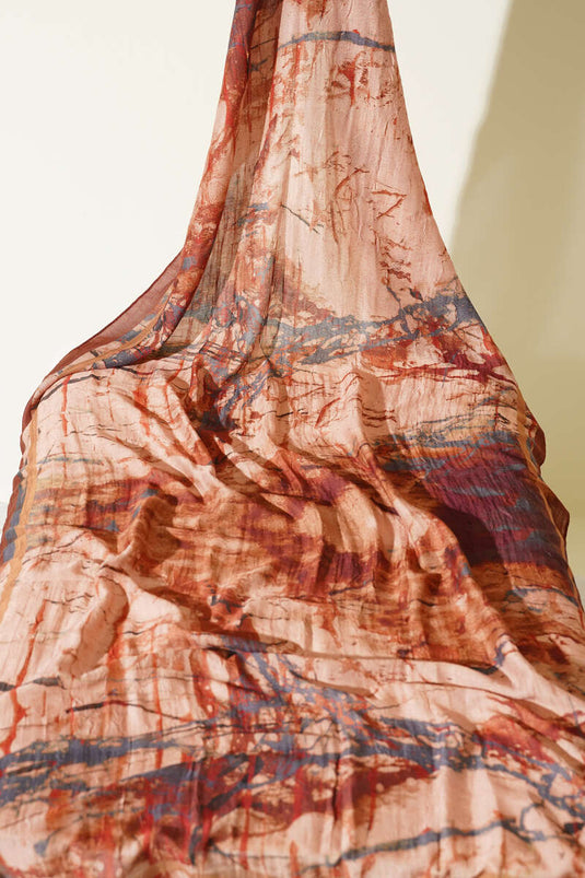 Batik Desen Bambu Kral 3'lü Şal Seti Asorti 1