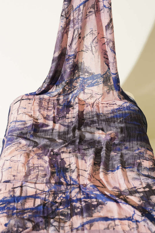 Batik Desen Bambu Kral 3'lü Şal Seti Asorti 1