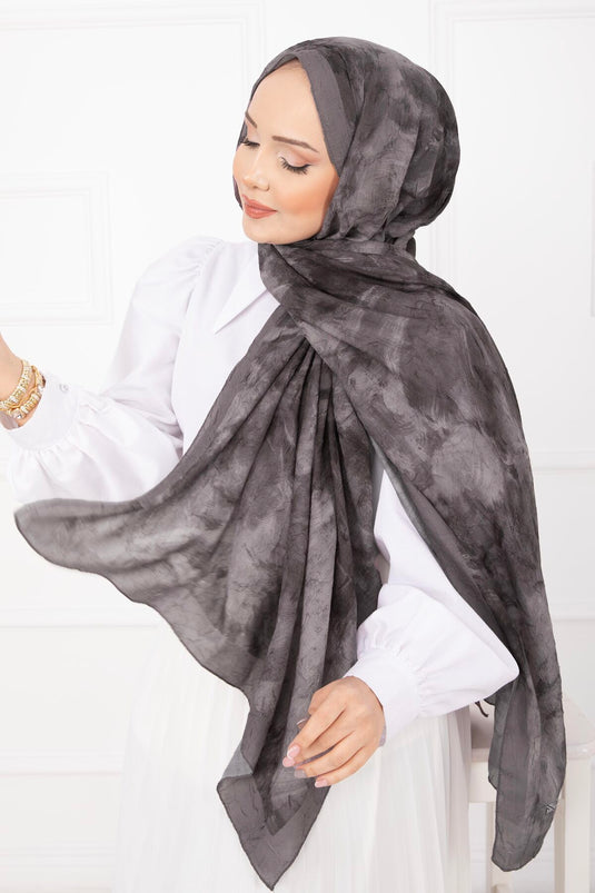 Batik Pattern Bamboo Shawl Series Stone