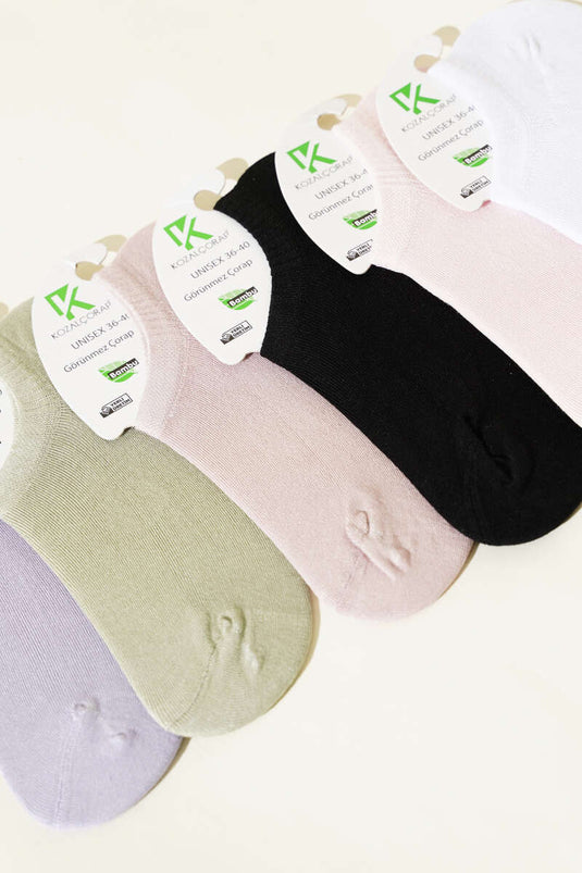 مجموعة جوارب رياضية نسائية من الخيزران مكونة من 6 قطع 1