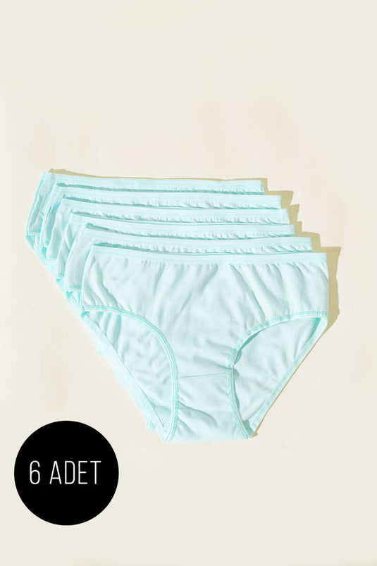 Women's 6-pack Basic Panties Mint