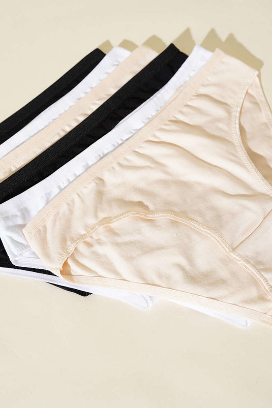 Bayan Basic 6'lı Külot Asorti 1