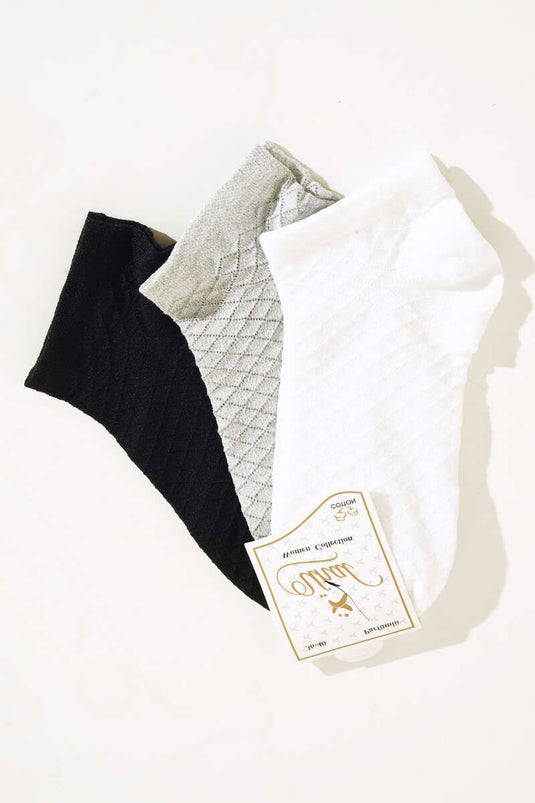 Women's Patik Triple Socks Series Assorti 1