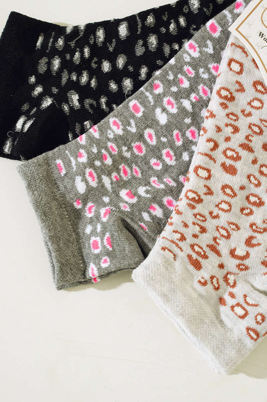 Women's Booties Triple Socks Series Assortment 11