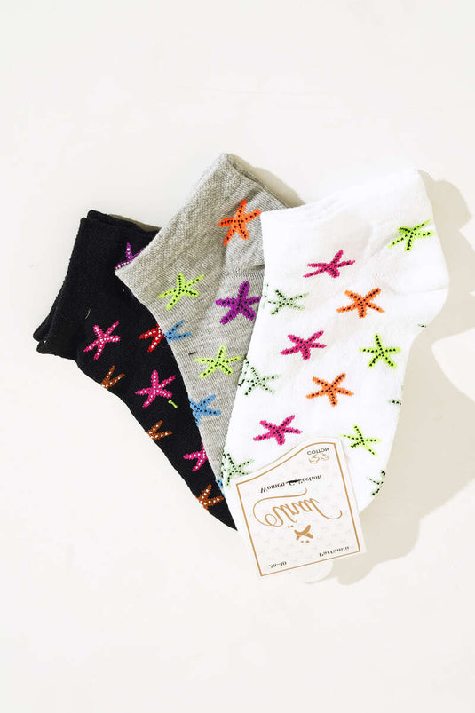 Women's Patik Three-Pack Sock Series Assorted 5