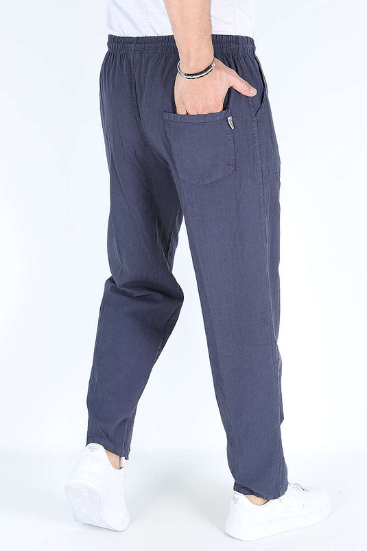 Bel İpli Erkek Jogger Pantolon Antrasit