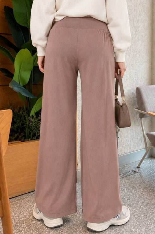 Relaxed Fit Met Riem In Mink