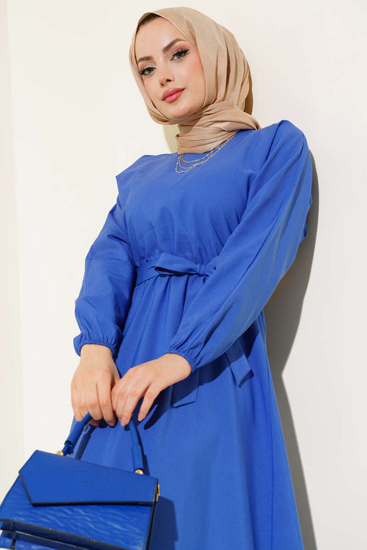 Robe à taille élastique en Saxe