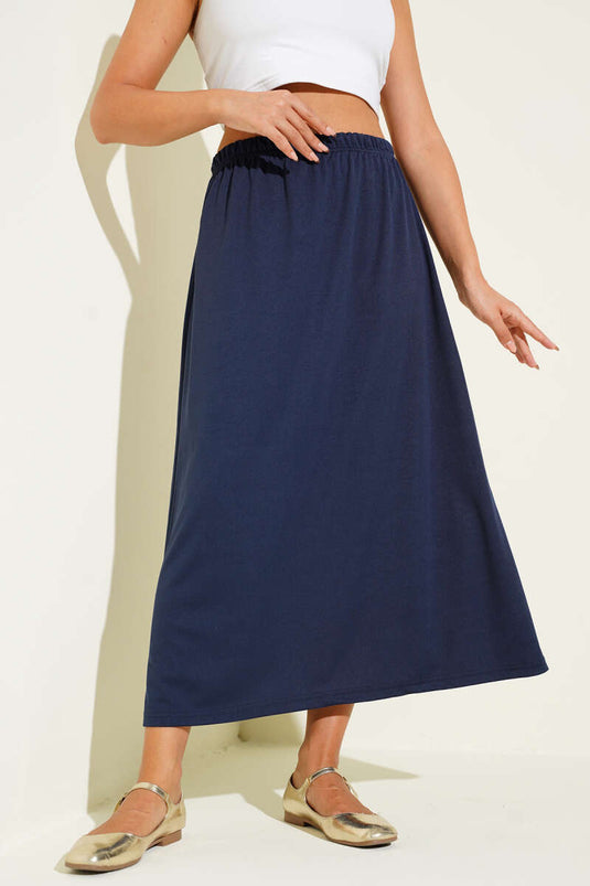 Bel Lastikli Jipon Lacivert