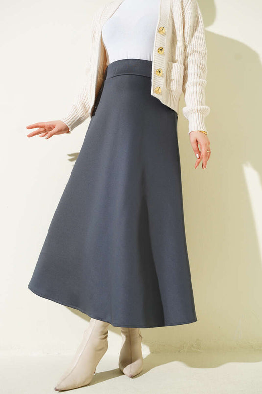 Bel Lastikli Scuba Çan Etek Füme