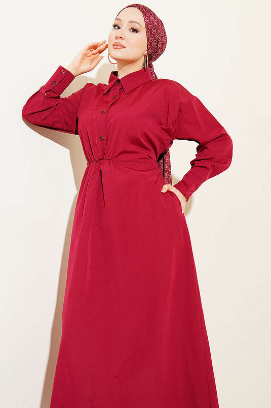 Acheter Robe Tericoton à Nouer Bordeaux