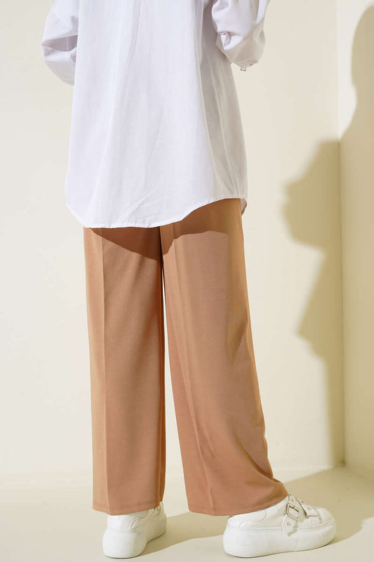 مرونة الخصر مربوط التعادل بنطلون لاتيه