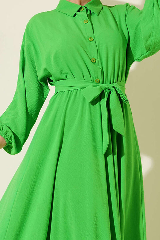 Buy Elastic Belted Dress Benetton