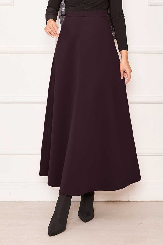 Jupe scuba Mevlana bordeaux