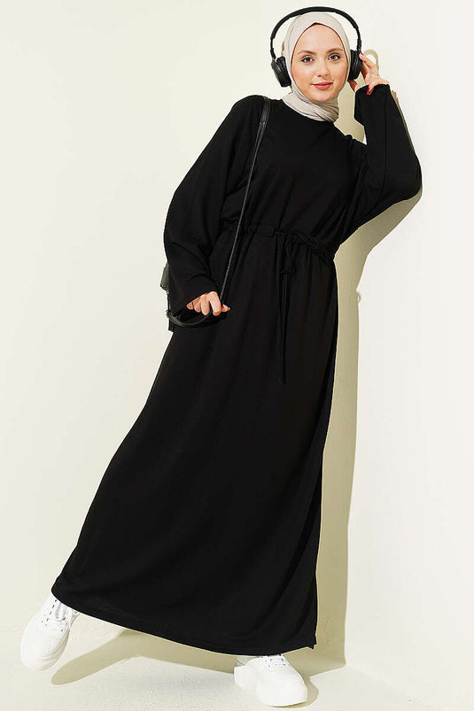 Acheter robe ample à manches longues Tünelli Loyşa noire