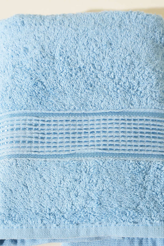 Serviette pour les mains Betüş bleue