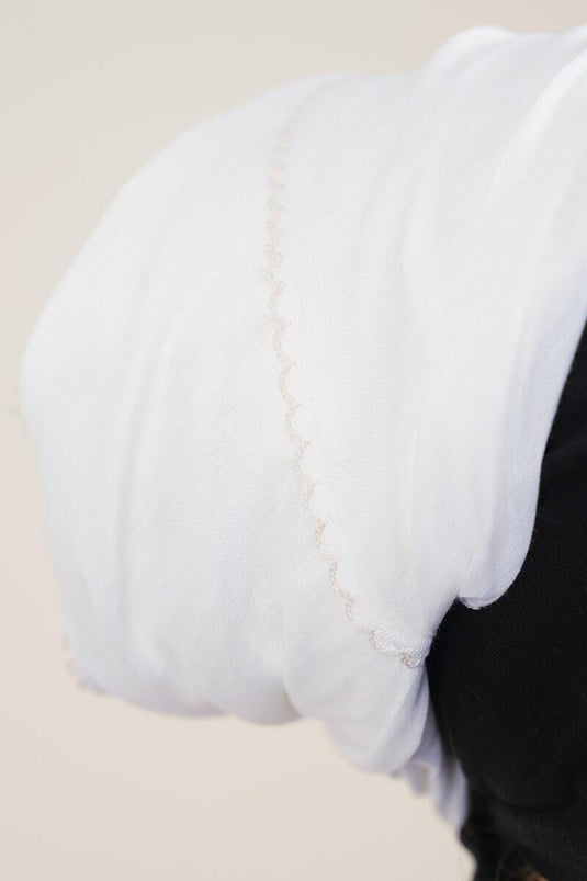 White Inner Headscarf