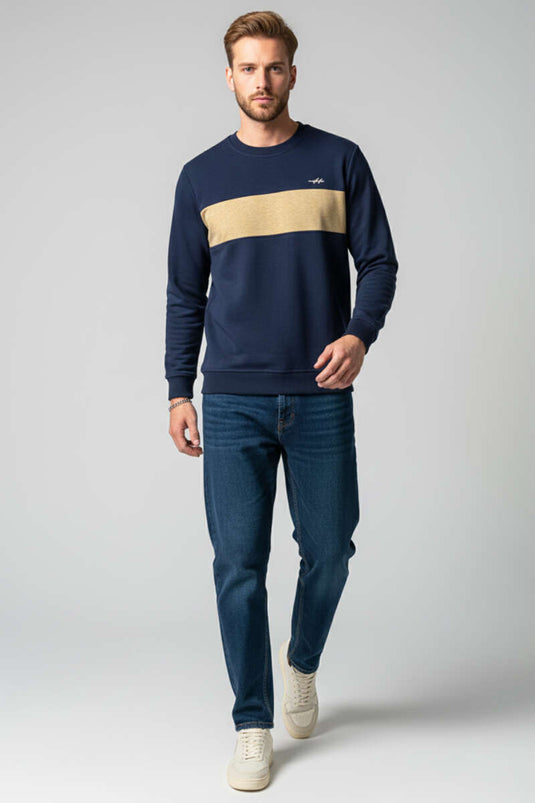 Blok Sweat-shirt en molleton pour homme en tissu de Thessalonique coloré Parlement