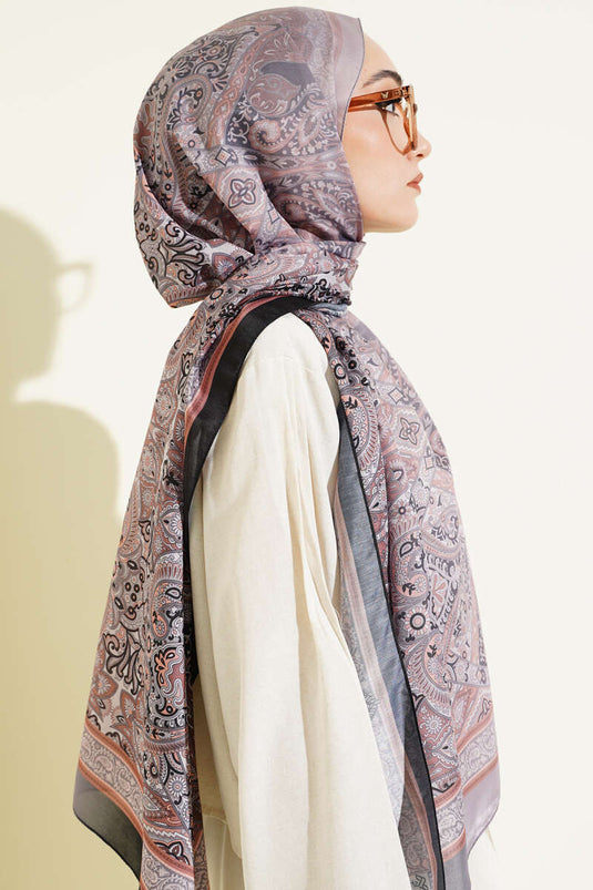 Bohemian Style Scarf Brown