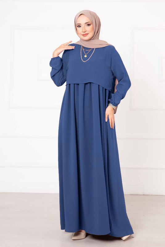 Bolero Look Dress Indigo