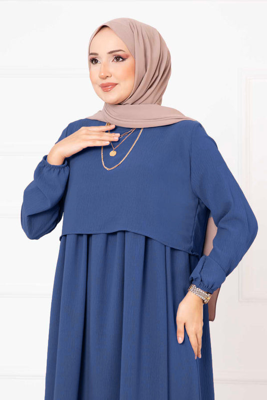 Bolero Look Dress Indigo