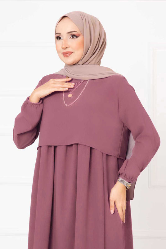 Bolero Look Dress Dark Powder