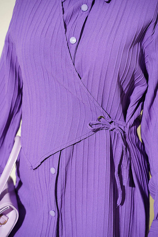 Lila Tie-Detail Bolero Shirt