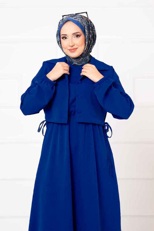 Ensemble robe boléro hijab en Saxe