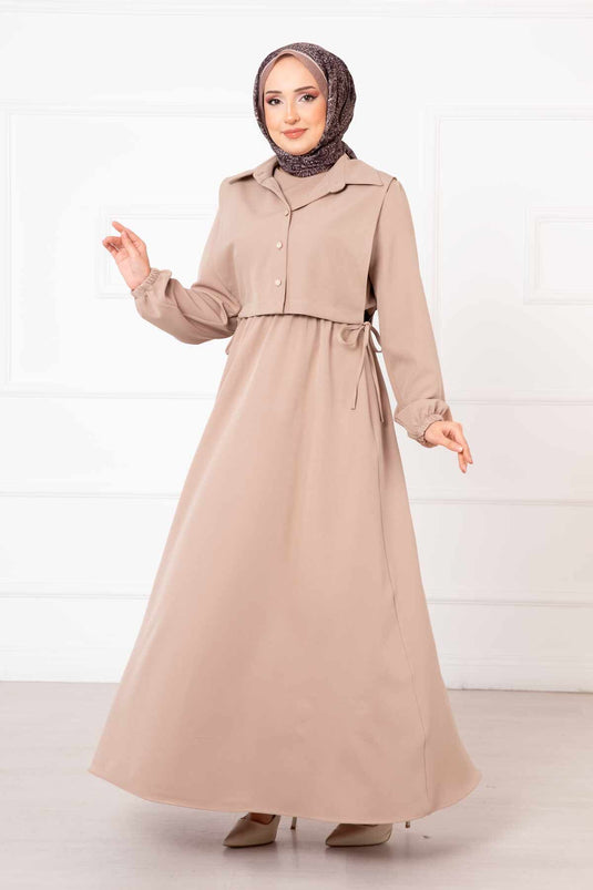 Boléro Hijab Robe Costume Vison