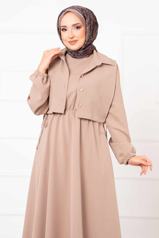 Boléro Hijab Robe Costume Vison