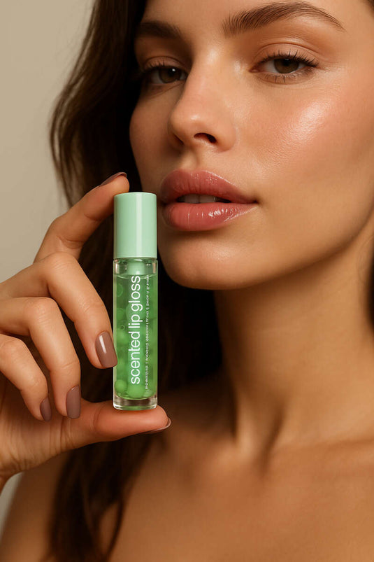 مرطب شفاه مزين بخرز