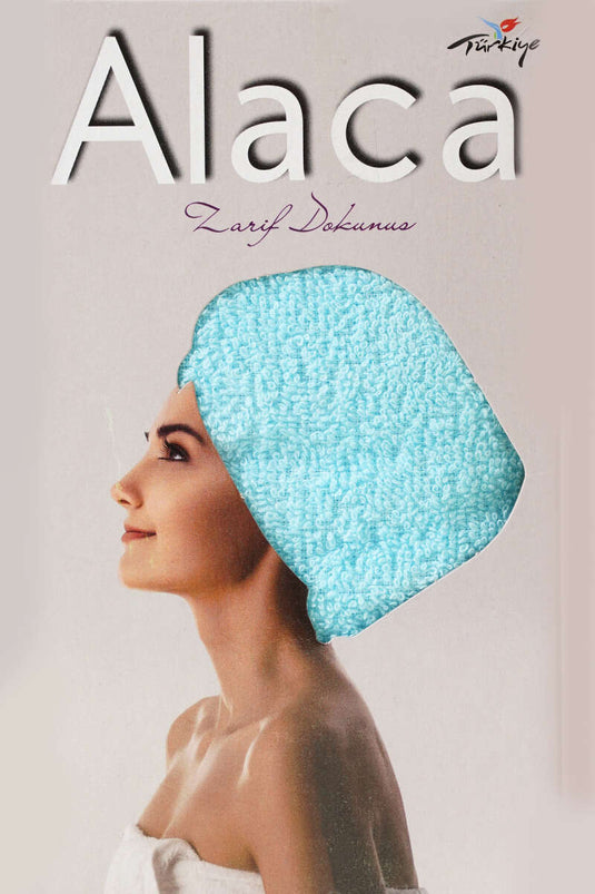 Haubenhandtuch Eisblau