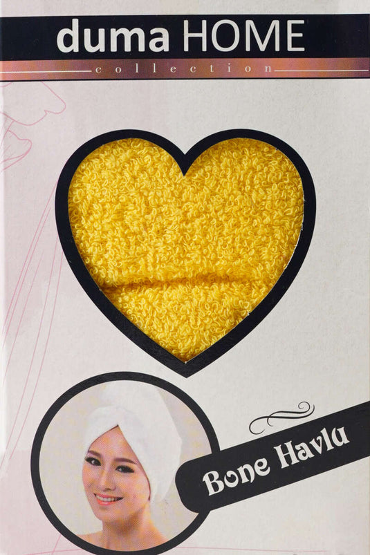 منشفة بونيه صفراء