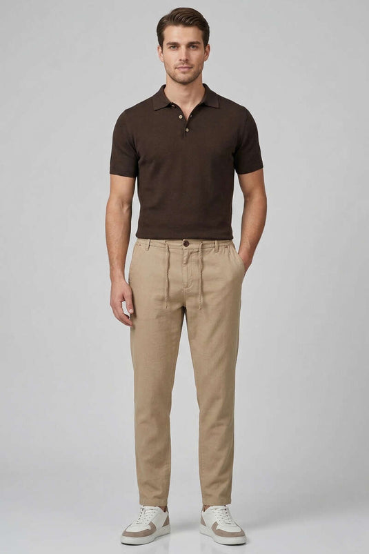Boyfriend-Jogger Herrenhose in Vizon
